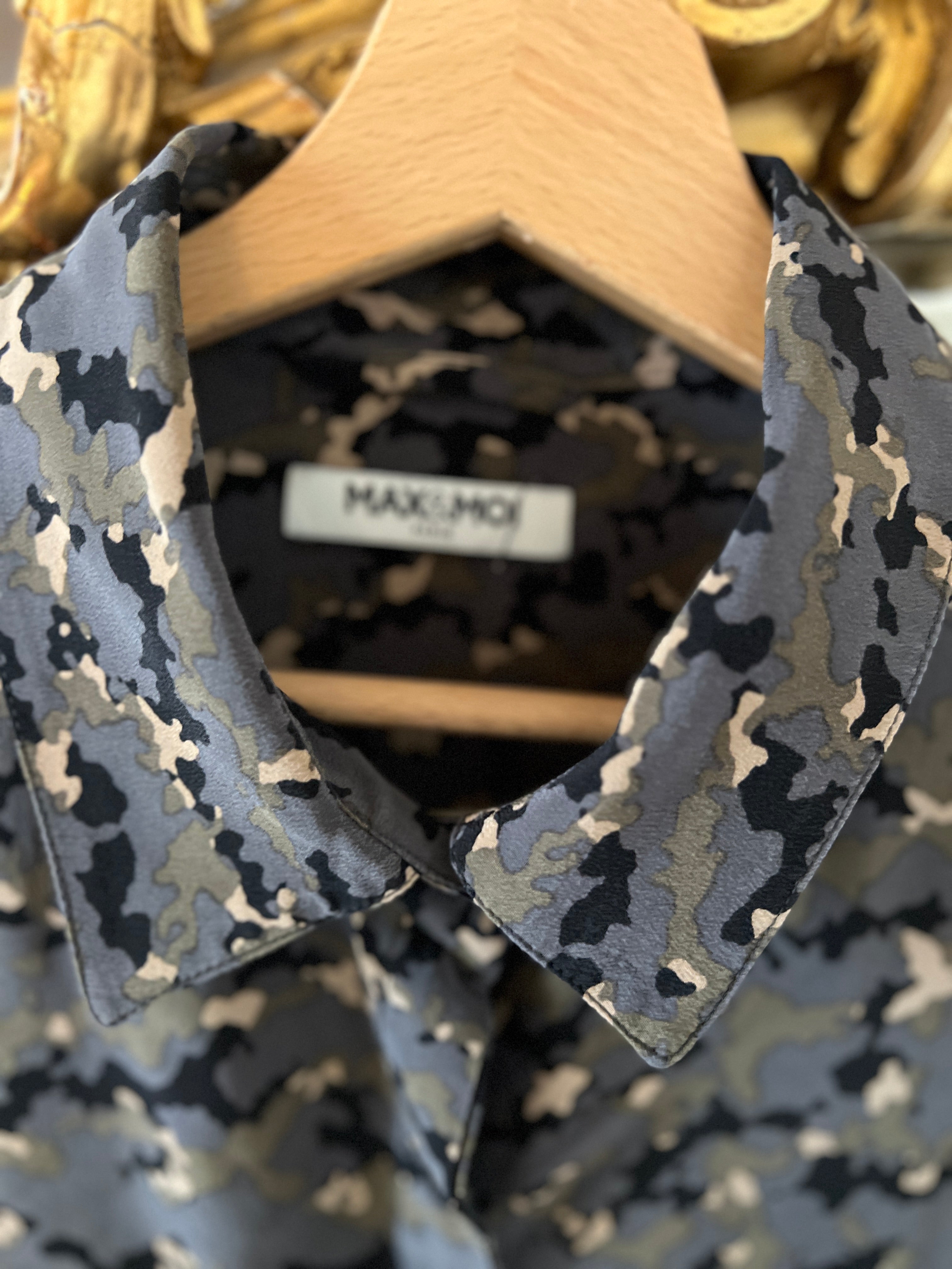 Max&Moi - Chemise militaire en soie