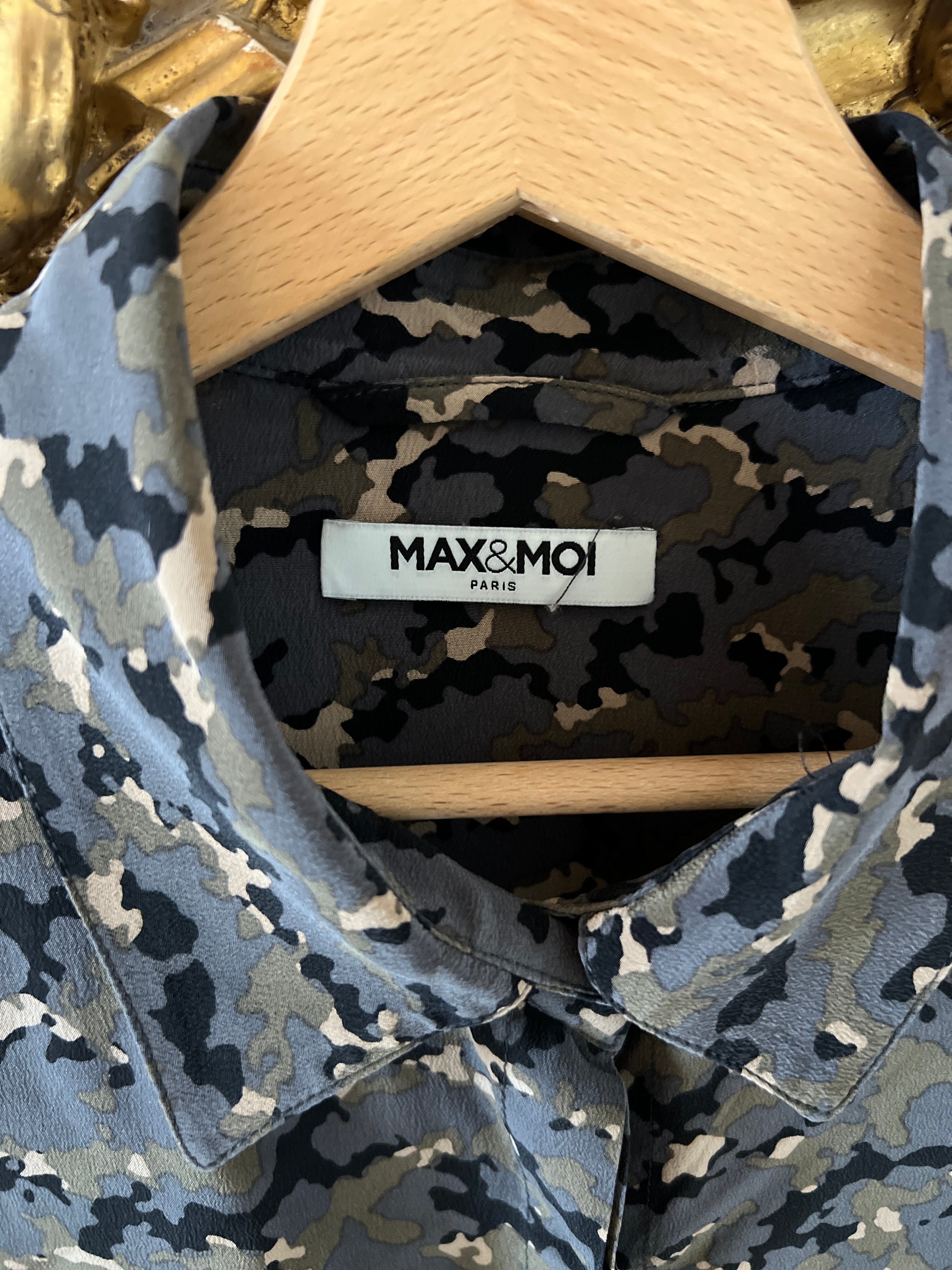 Max&Moi - Chemise militaire en soie