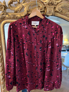 Blouse Ba&sh bordeaux