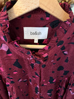 Charger l&#39;image dans la galerie, Blouse Ba&amp;sh bordeaux
