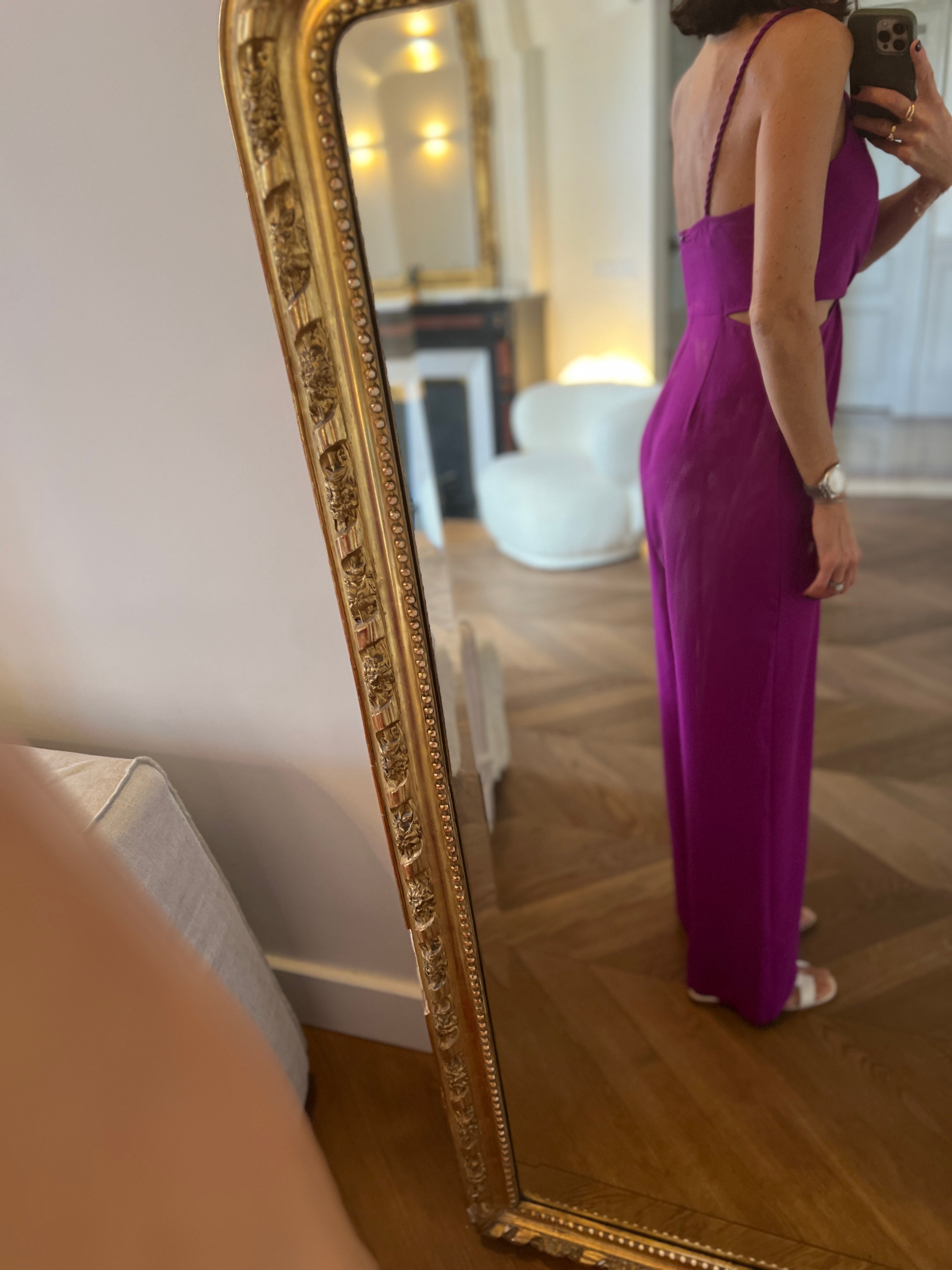 Malika Menard Combinaison pantalon Zara mauve