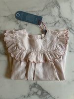 Charger l'image dans la galerie, Cyrillus - Robe rose en lin et coton Neuve T.9 mois
