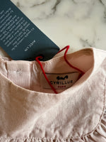 Charger l'image dans la galerie, Cyrillus - Robe rose en lin et coton Neuve T.9 mois
