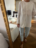 Charger l&#39;image dans la galerie, Massimo Dutti - Chemise longue blanche
