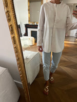 Charger l&#39;image dans la galerie, Massimo Dutti - Chemise longue blanche
