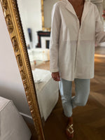 Charger l&#39;image dans la galerie, Massimo Dutti - Chemise longue blanche
