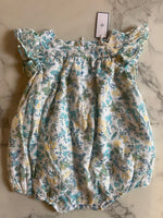 Charger l'image dans la galerie, Tartine&amp;Chocolat - Bloomer fleuri vert Neuf T.18mois
