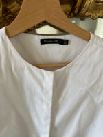 Charger l&#39;image dans la galerie, Massimo Dutti - Chemise longue blanche
