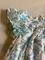 Charger l'image dans la galerie, Tartine&amp;Chocolat - Bloomer fleuri vert Neuf T.18mois
