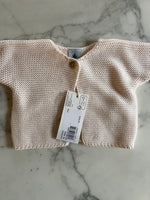 Charger l'image dans la galerie, Petit Bateau - Cardigan ecru Neuf T.1 mois
