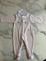 Charger l'image dans la galerie, Tartine et Chocolat - Pyjama rose abcs rose Neuf T.6 mois
