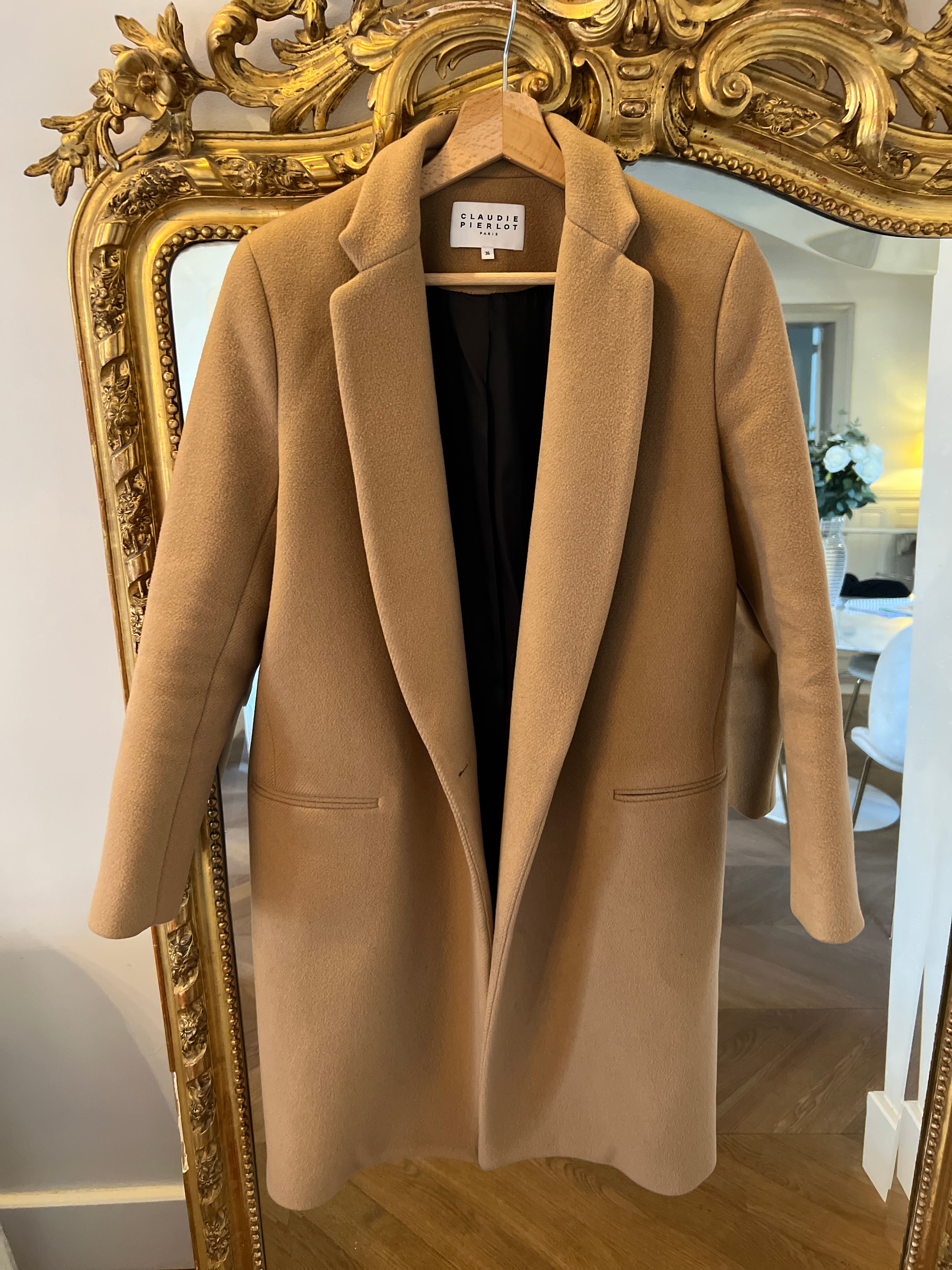 Manteau Claudie Pierlot camel