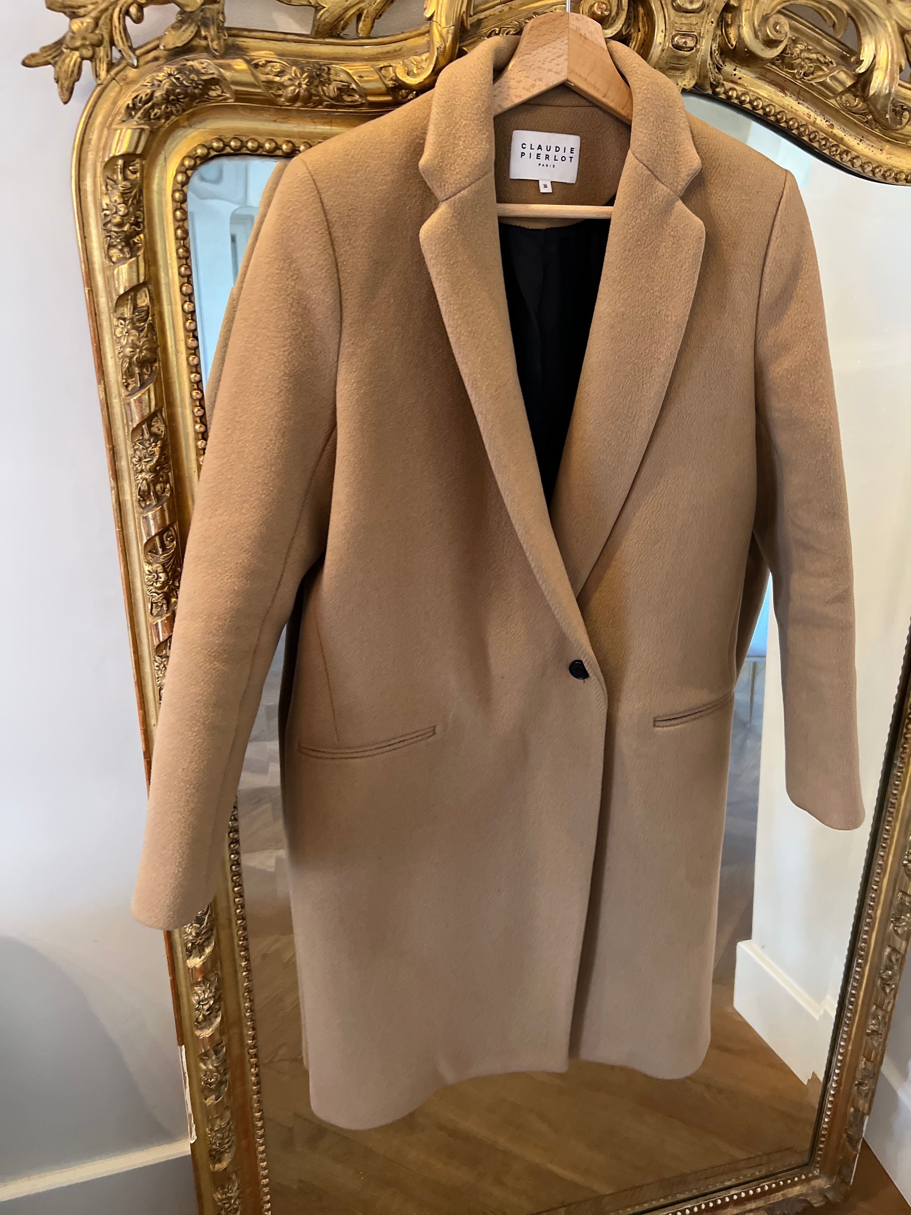 Manteau Claudie Pierlot camel