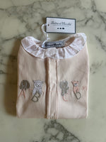 Charger l'image dans la galerie, Tartine et Chocolat - Pyjama rose abcs rose Neuf T.6 mois
