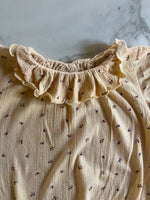 Charger l'image dans la galerie, Konges Slojd - Barbotteuse beige petits fleurs T.12 mois
