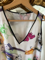 Charger l'image dans la galerie, Kenzo -  Robe à motifs col V
