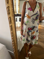 Charger l'image dans la galerie, Kenzo -  Robe à motifs col V
