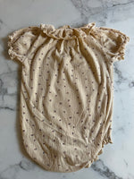 Charger l'image dans la galerie, Konges Slojd - Barbotteuse beige petits fleurs T.2ans
