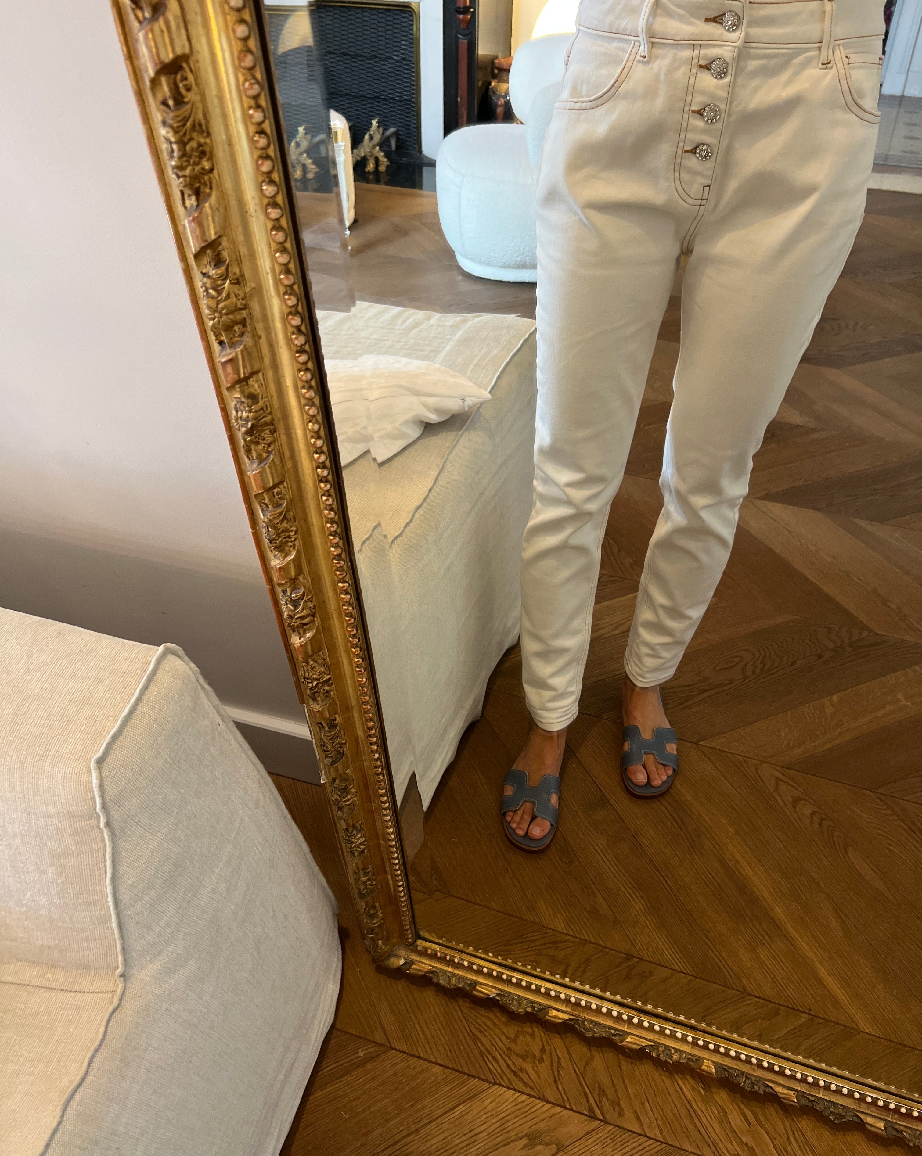 Pantalon Ba&sh boutons diamants