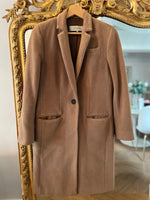 Charger l&#39;image dans la galerie, Gérard Darel - Manteau en laine marrron

