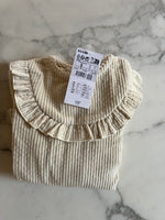 Charger l'image dans la galerie, Kiabi - Bloomer ecru cotelé en velours T.6mois
