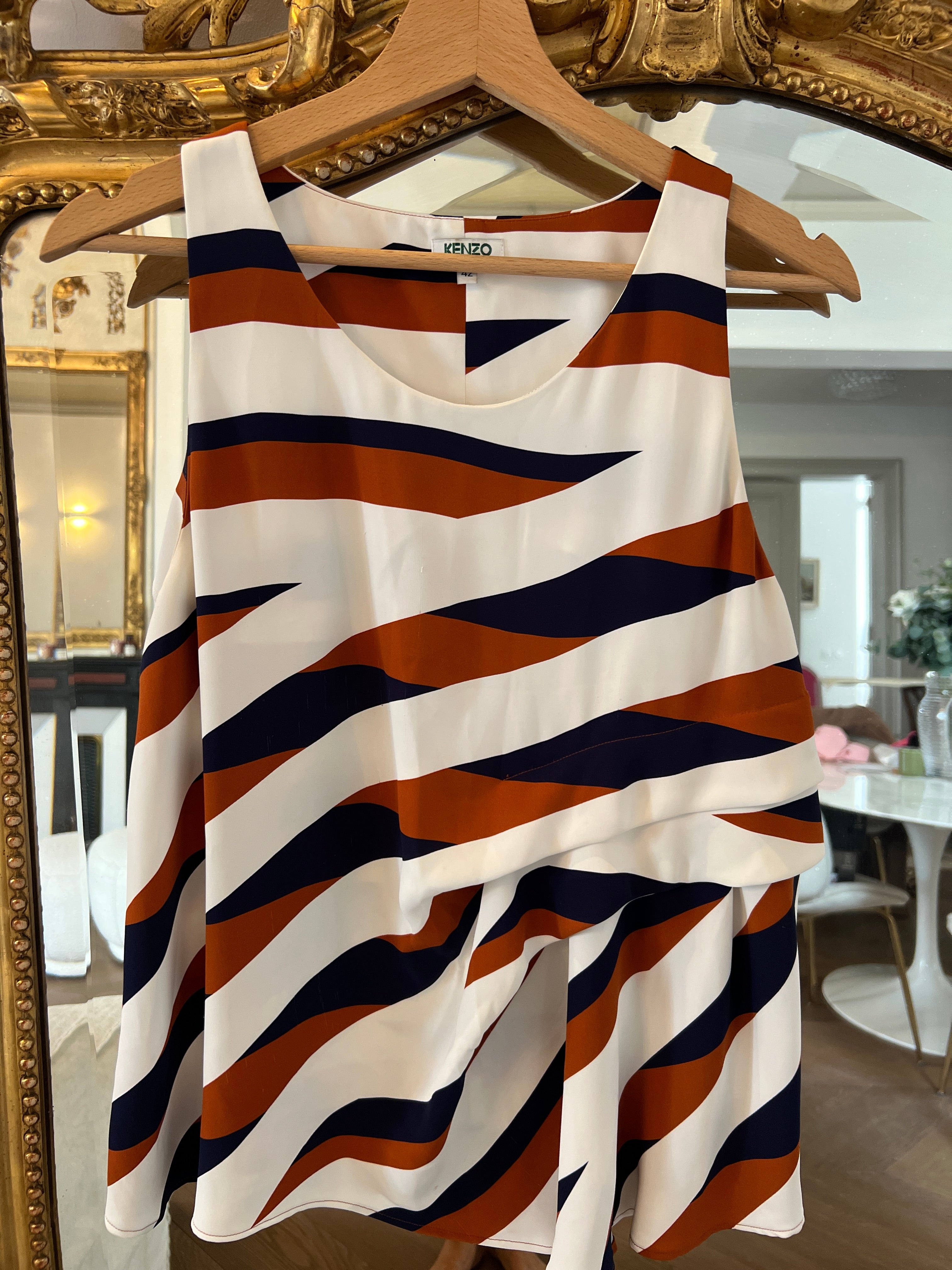 Kenzo - Débardeur Kenzo à rayures