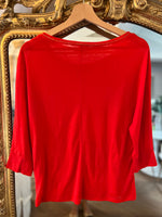 Charger l&#39;image dans la galerie, Sandro -  T-Shirt rouge Maje
