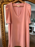 Charger l&#39;image dans la galerie, Art Love - Robe rose col V

