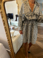 Charger l&#39;image dans la galerie, Sandro - Robe longue zébrée
