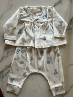 Charger l'image dans la galerie, Petit Bateau - Ensemble Pyjama à fleurs T.3 mois
