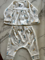 Charger l'image dans la galerie, Petit Bateau - Ensemble Pyjama à fleurs T.3 mois
