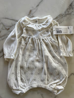 Charger l'image dans la galerie, Petit Bateau - Ensemble body bloomer blanc T.1mois Neuf
