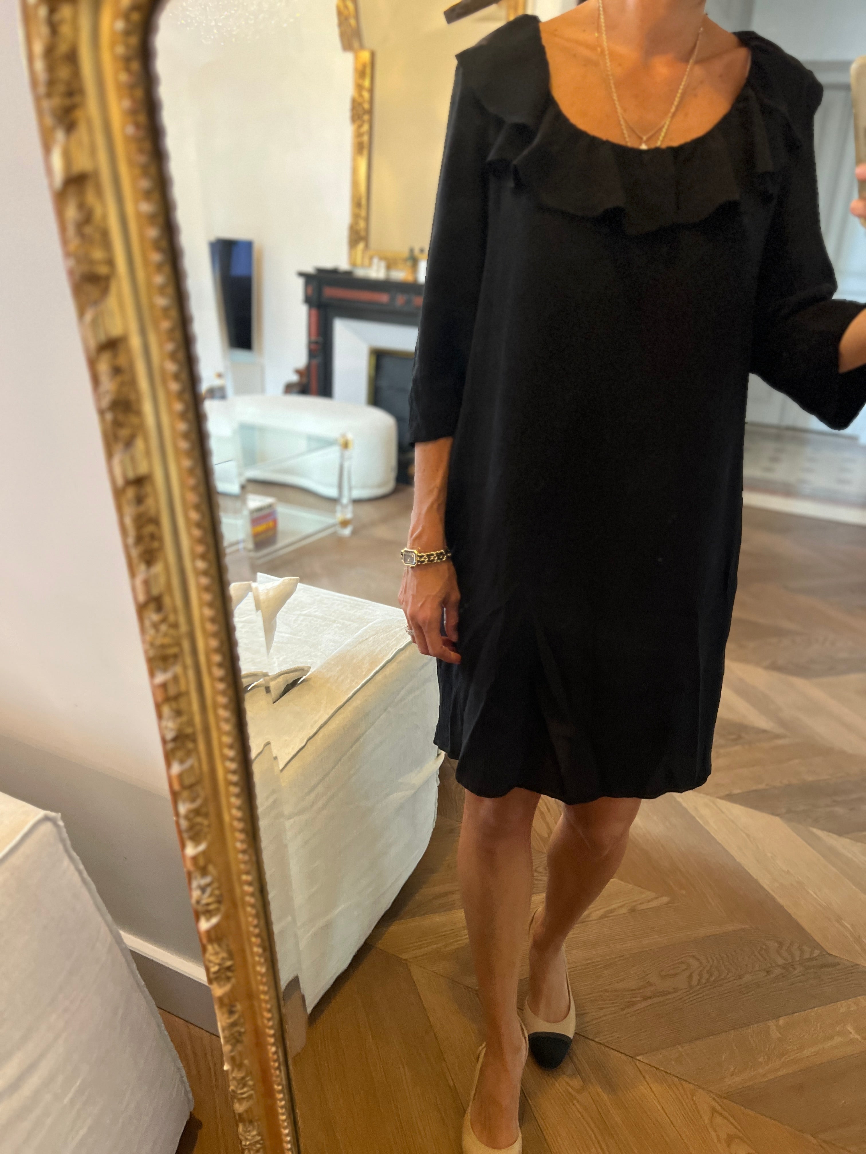 TheKorner - Robe noire classique