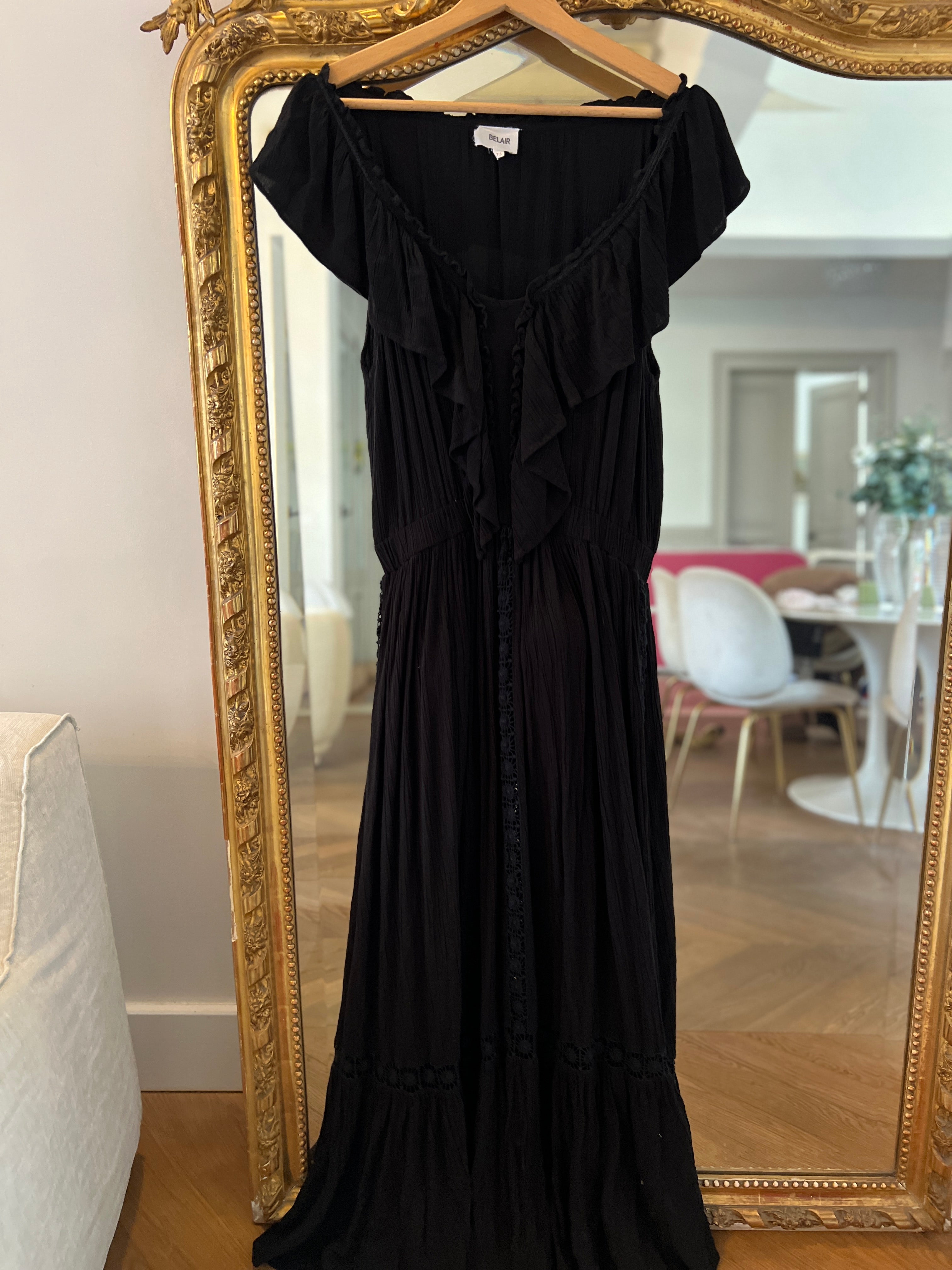Belair - Robe longue noire Ravage