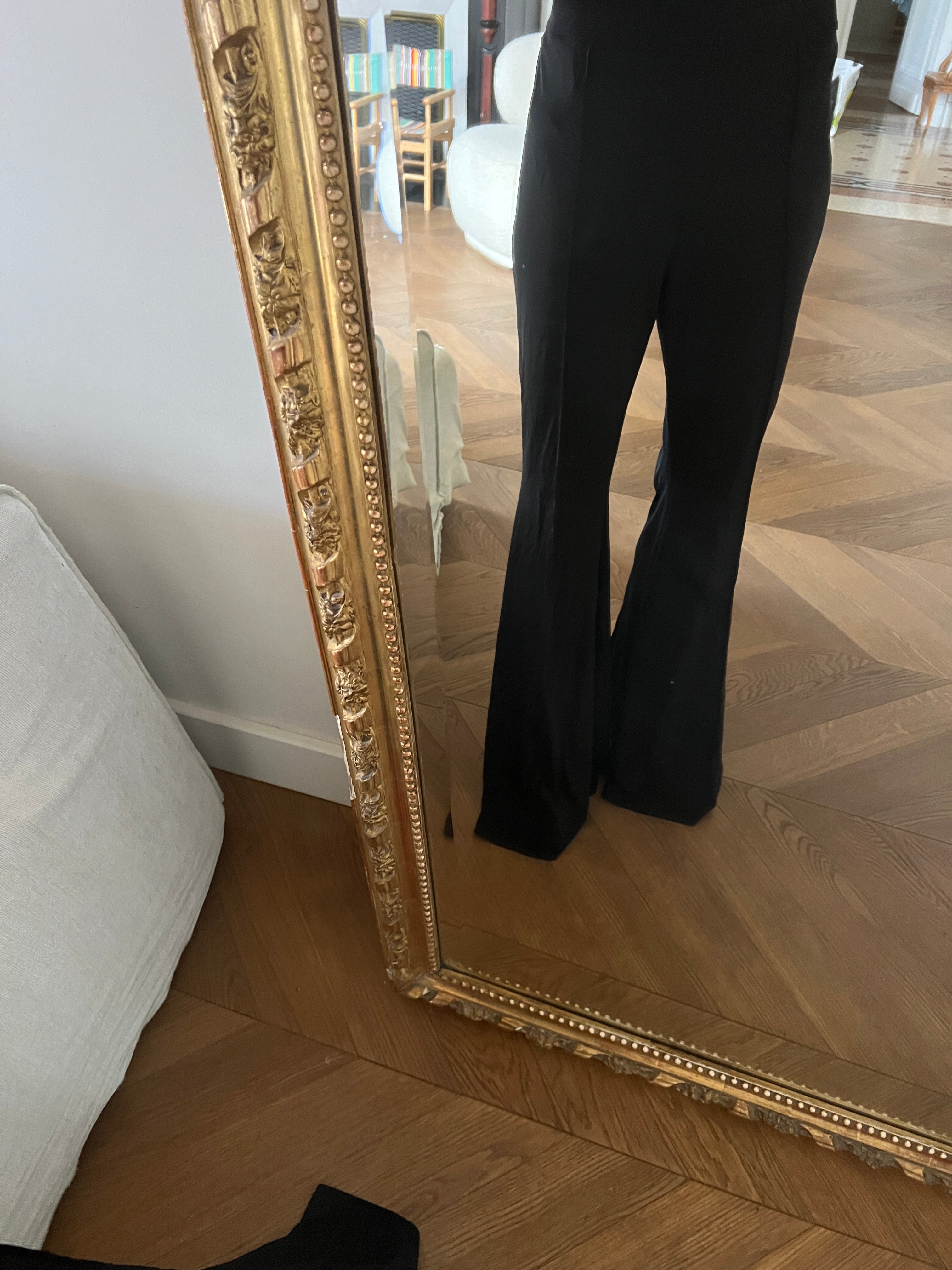 Malika Menard Pantalon fluide et leger noir COS