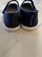 Charger l'image dans la galerie, Jacadi - Chaussures Charles IX en toile enfant fille - marine
