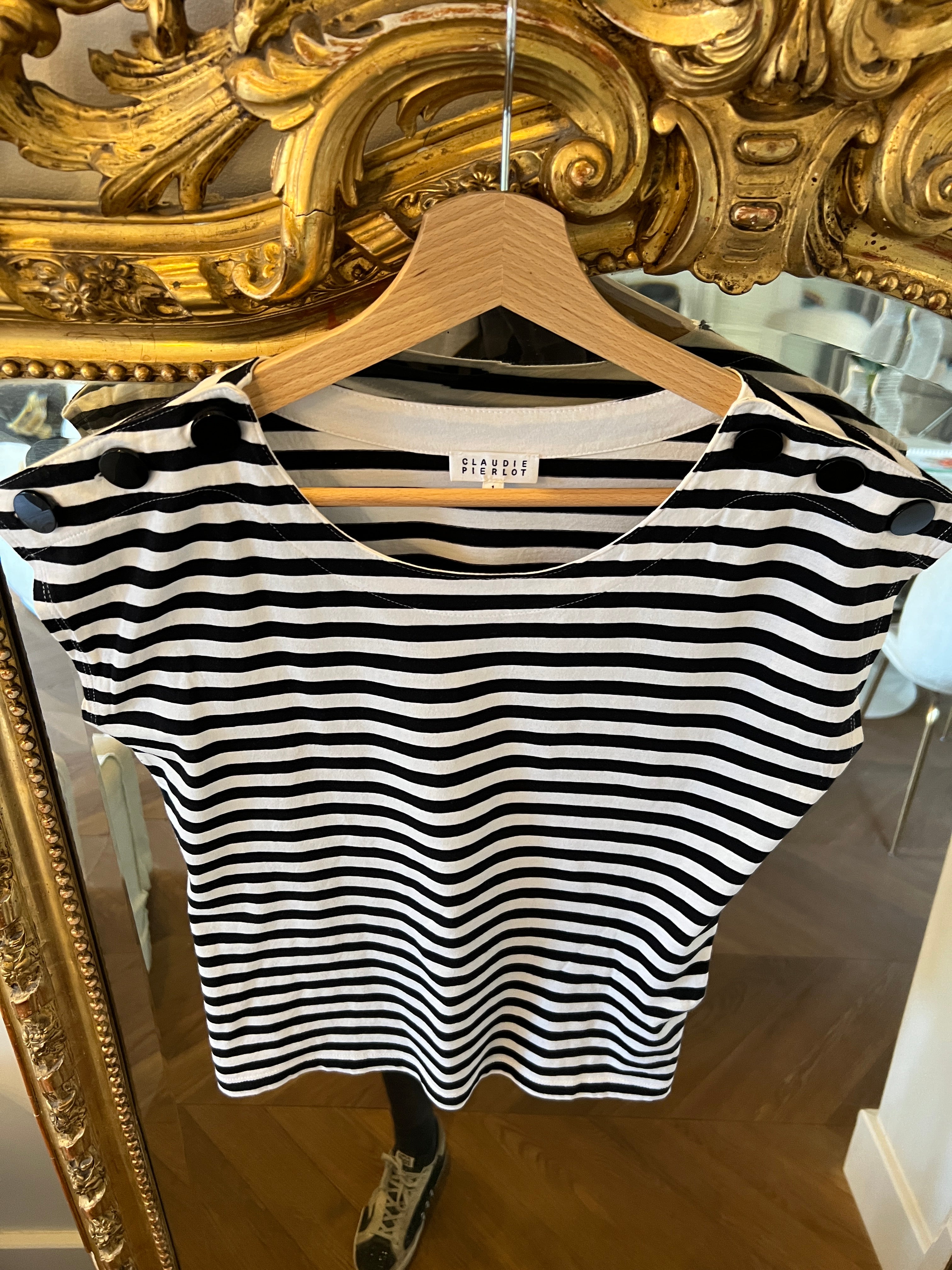 T-shirt Claudie Pierlot marinière