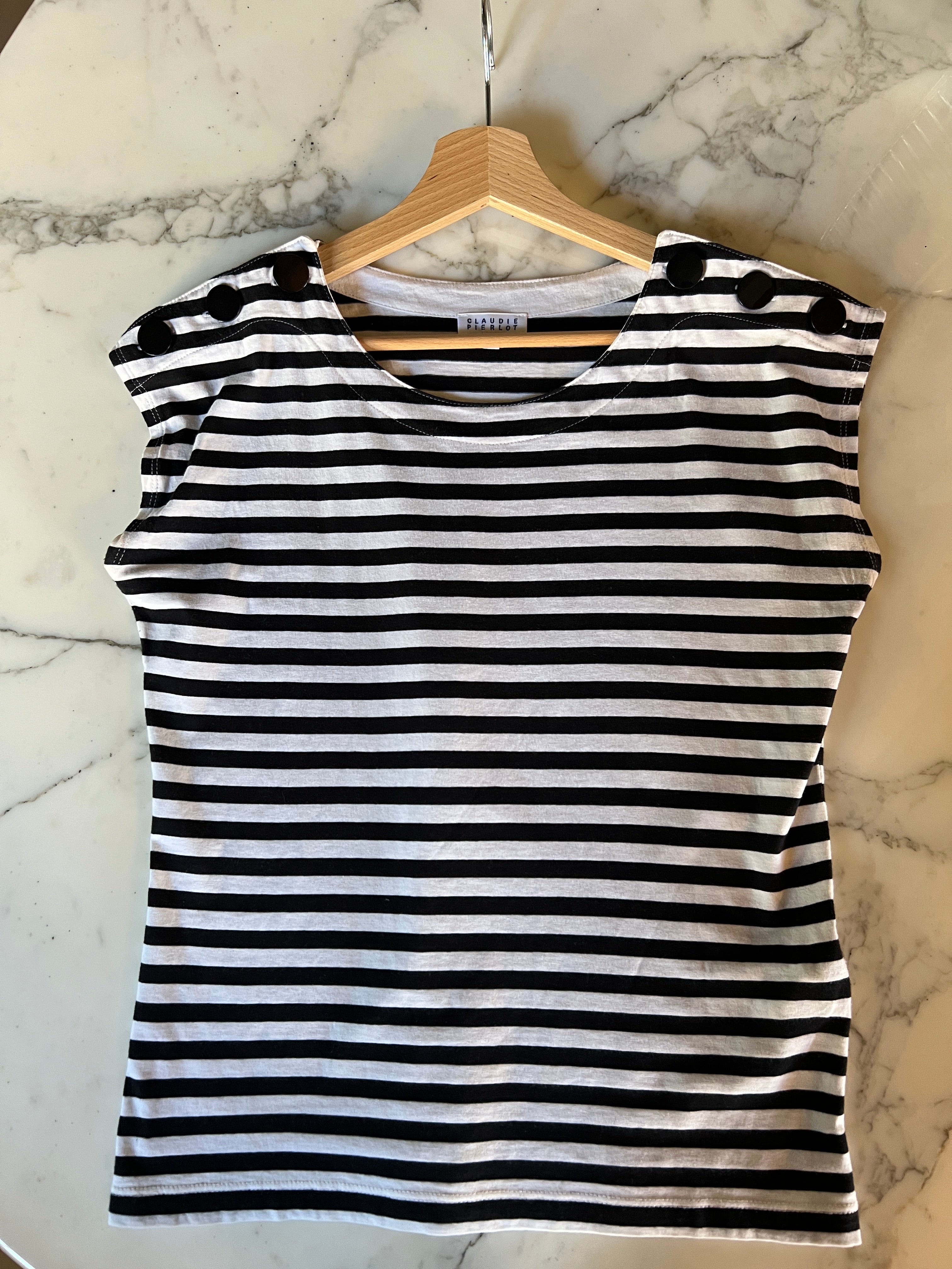 T-shirt Claudie Pierlot marinière