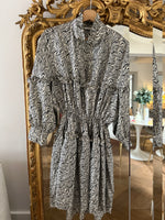 Charger l&#39;image dans la galerie, Sandro - Robe longue zébrée
