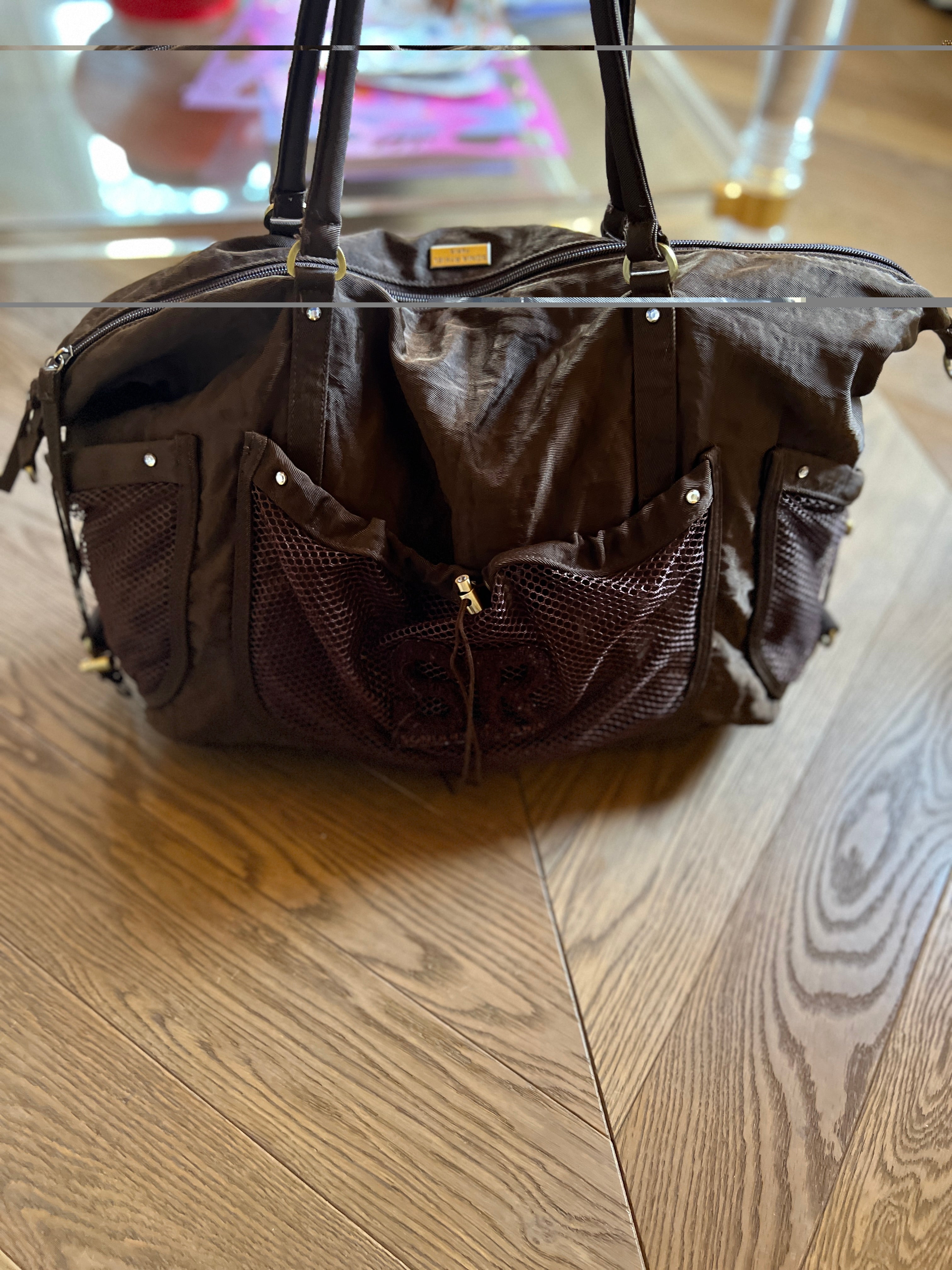 Sac souple Sonia Rykiel marron