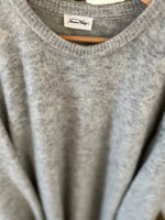 Charger l&#39;image dans la galerie, Robe Pull American Vintage en alpaga gris
