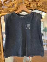 Charger l&#39;image dans la galerie, T-shirt Zara gris See You In L.A
