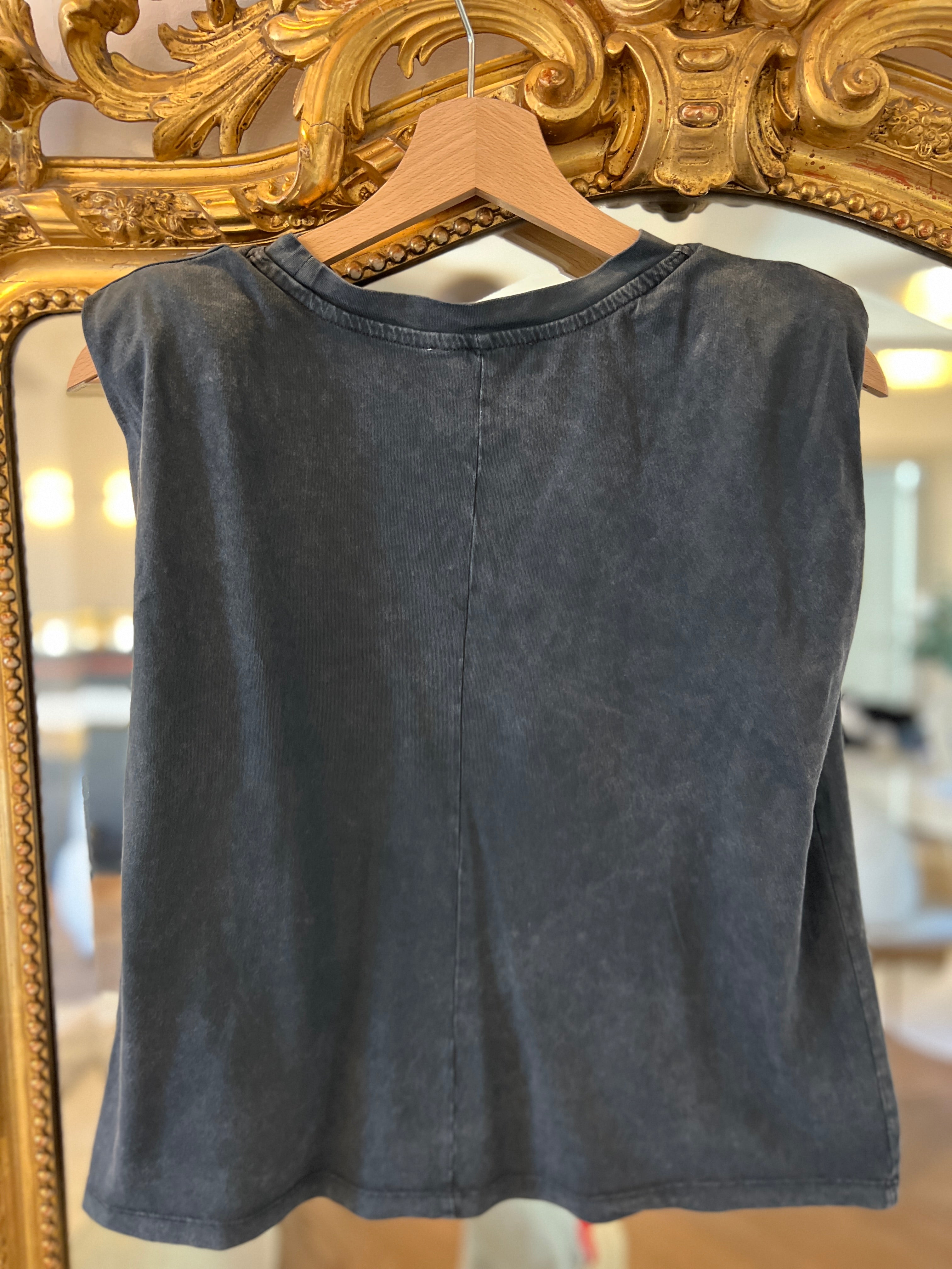 T-shirt Zara gris See You In L.A