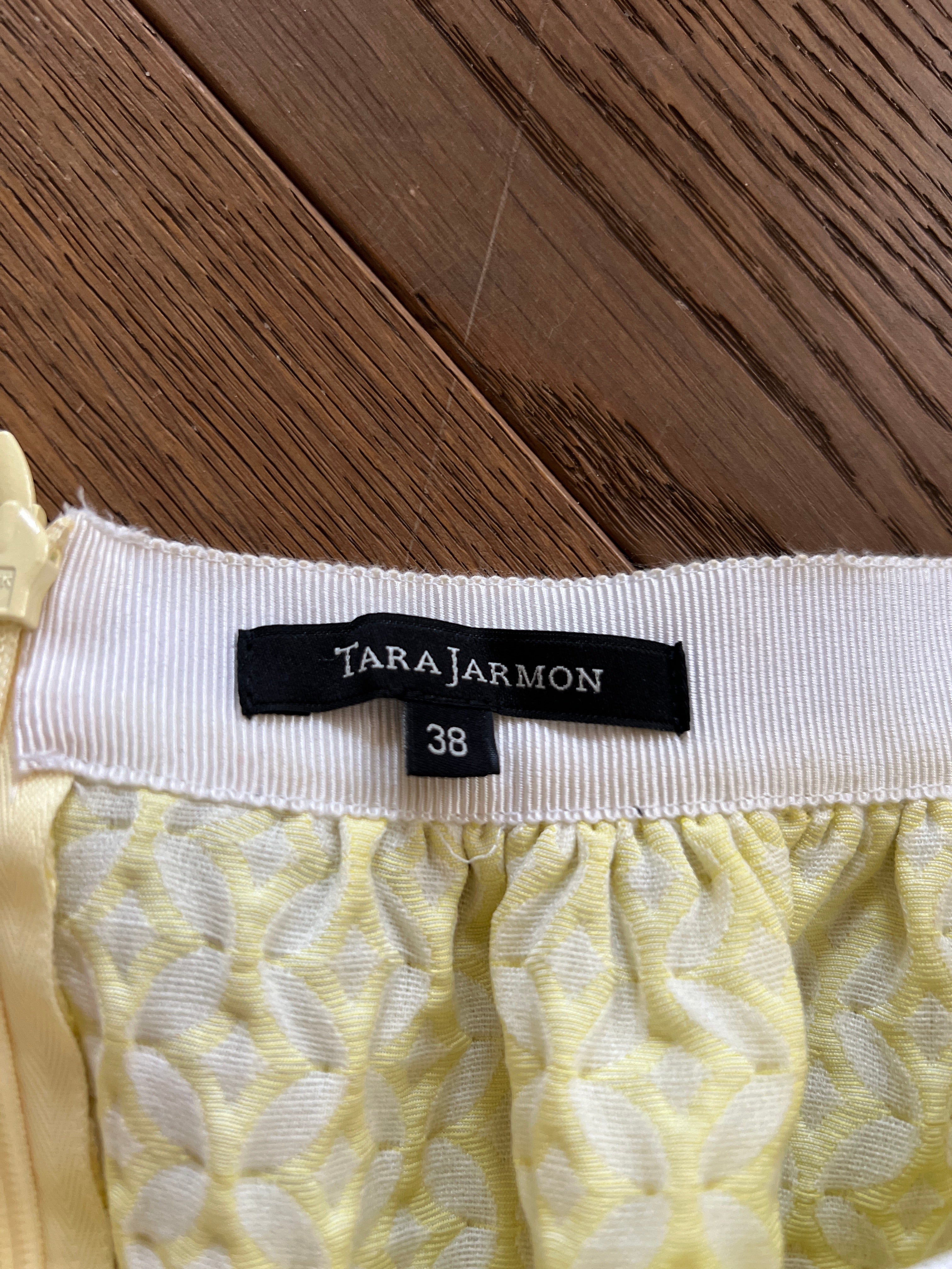 Tara Jarmon - Jupe jaune clair tulipe