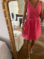 Charger l'image dans la galerie, Maje - Robe rose à crochet
