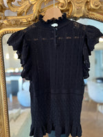 Charger l&#39;image dans la galerie, Top Zara col montant ajouré
