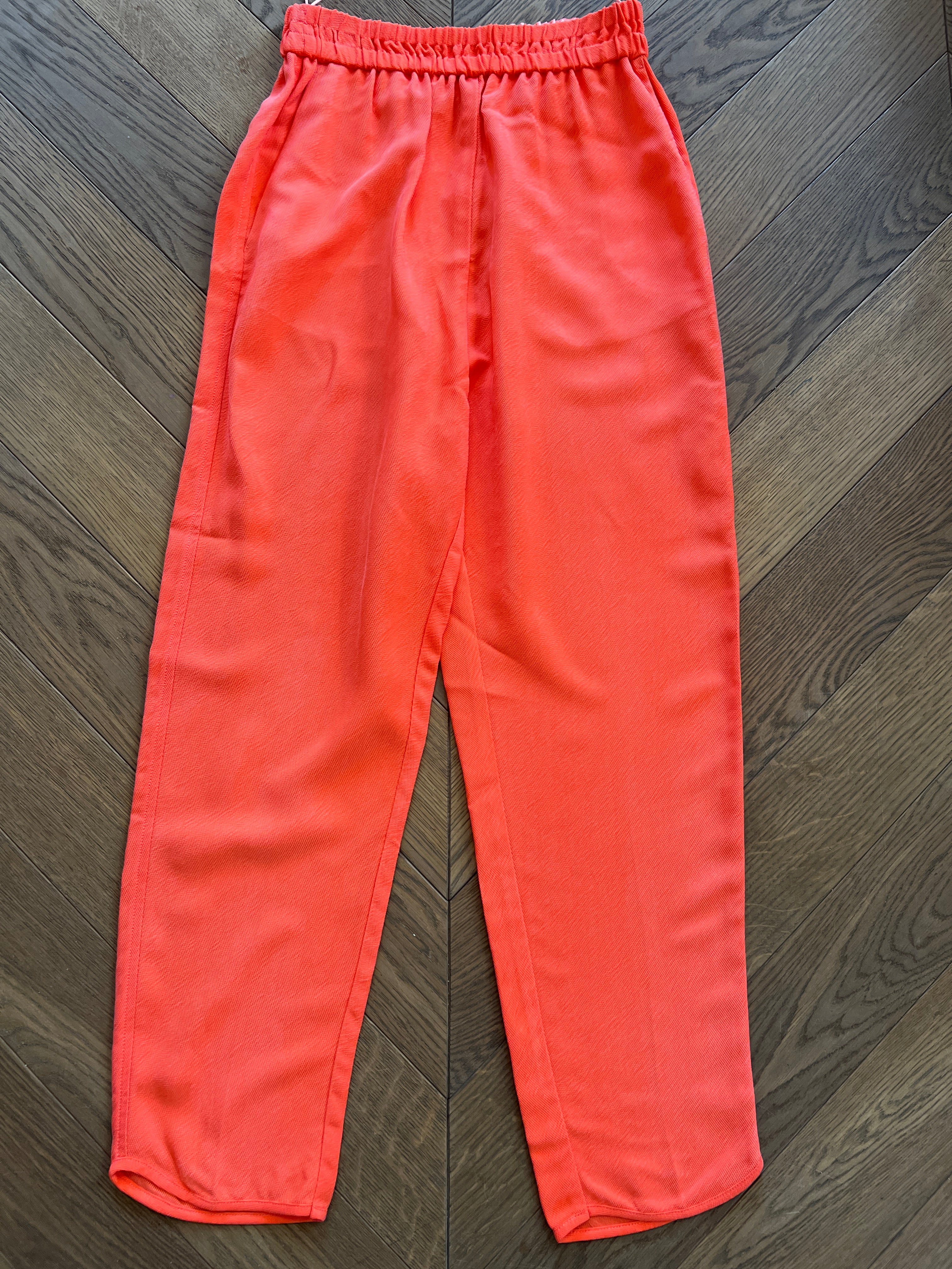 Forte Forte - Pantalon Neuf orange fluo