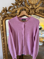 Charger l'image dans la galerie, Eric Bompard  - Cardigan en cachemire classique rose
