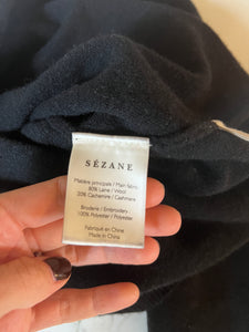 Pull Sezane decolleté dentelle