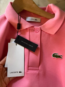 Polo Lacoste rose Neuf avec étiquettes